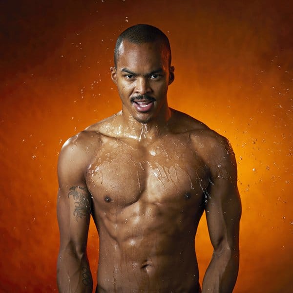 Olympisch sprinter (drie Spelen)