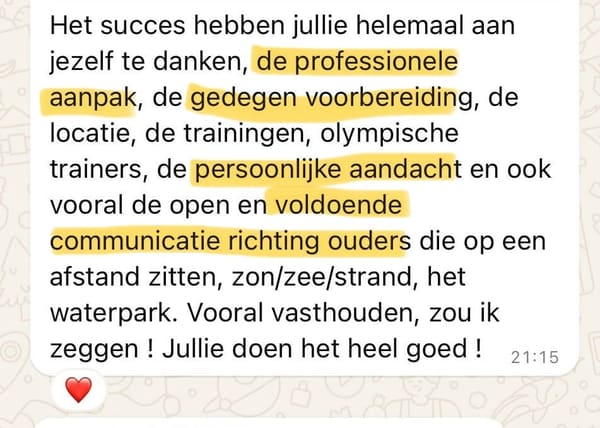 ZwemExpert kamp